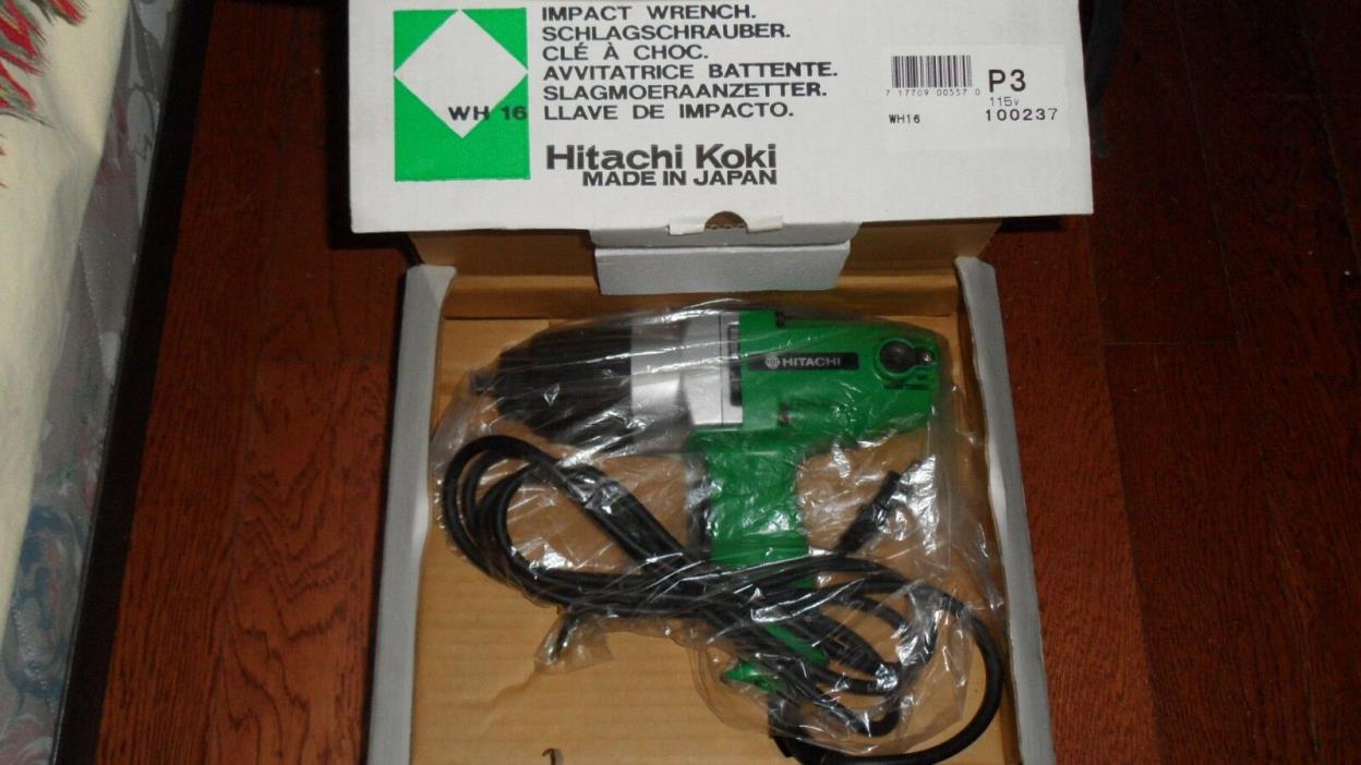 HITACHI WH 16 5/8” IMPACT WRENCH 550W 1700 RPM 1/2