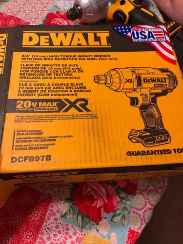 DEWALT DCF897B 20V Max XR High Torque Impact Wrench 3/4”