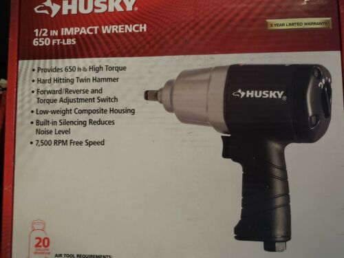 Husky H4455 1/2 in. 650 ft. lbs. Impact Wrench R22
