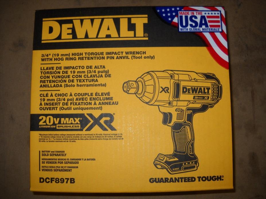 DeWALT DCF897B 20 Volt 3/4