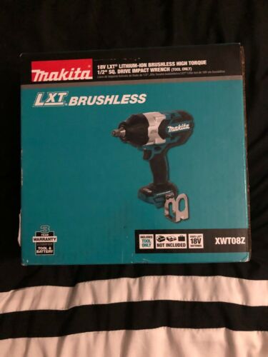 Makita XWT08Z 18V LXT Brushless Cordless High Torque 1/2