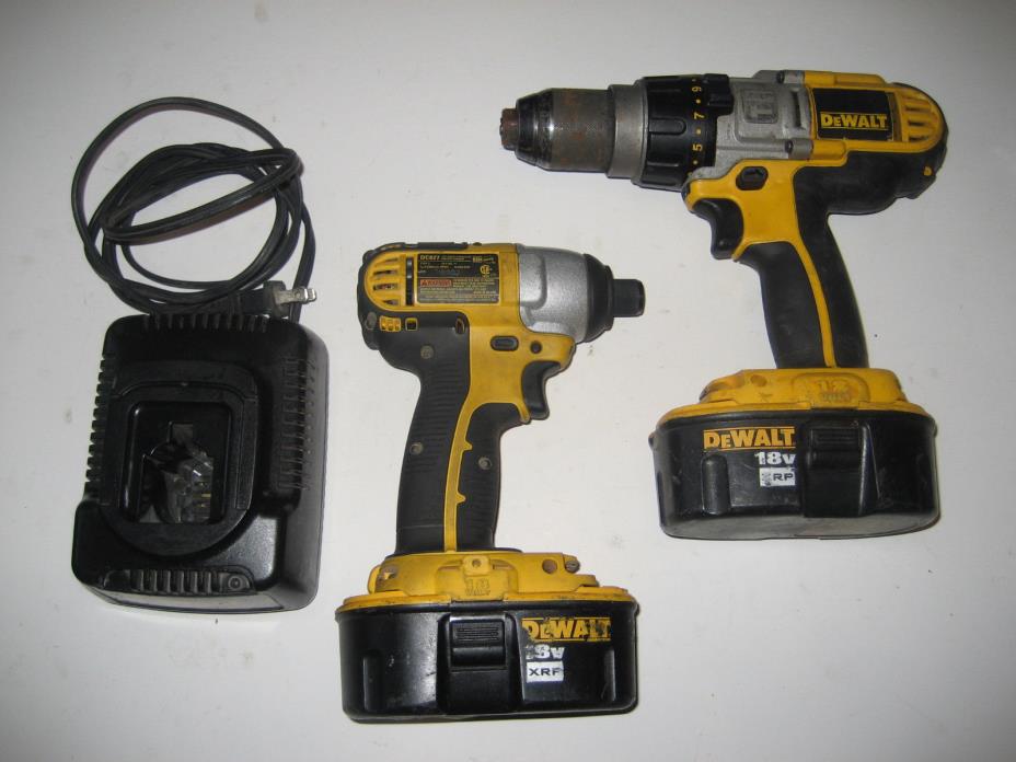 SET Dewalt DC827 1/4