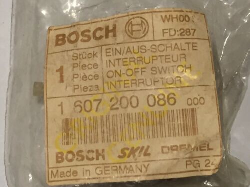 Bosch #1607200086 New Genuine OEM Switch for 1347A 1348 1533A B1650 1534 1702AE