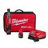 Milwaukee M12 FUEL Cordless Brushless 1/4in Ratchet Kit- 2 Batteries #2556-22