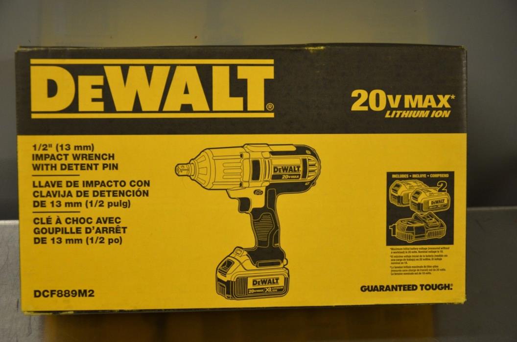 DeWALT DCF889 20V MAX Li-Ion Cordless 1/2