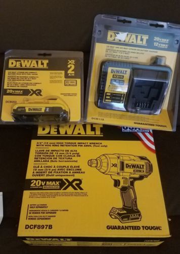 DeWALT DCF897B 20-Volt 3/4-Inch Brushless High Torque Impact Wrench - Bare Tool