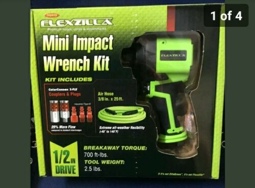 Legacy AT8500FZ Flexzilla Pro Mini Impact Wrench Kit. 1/2