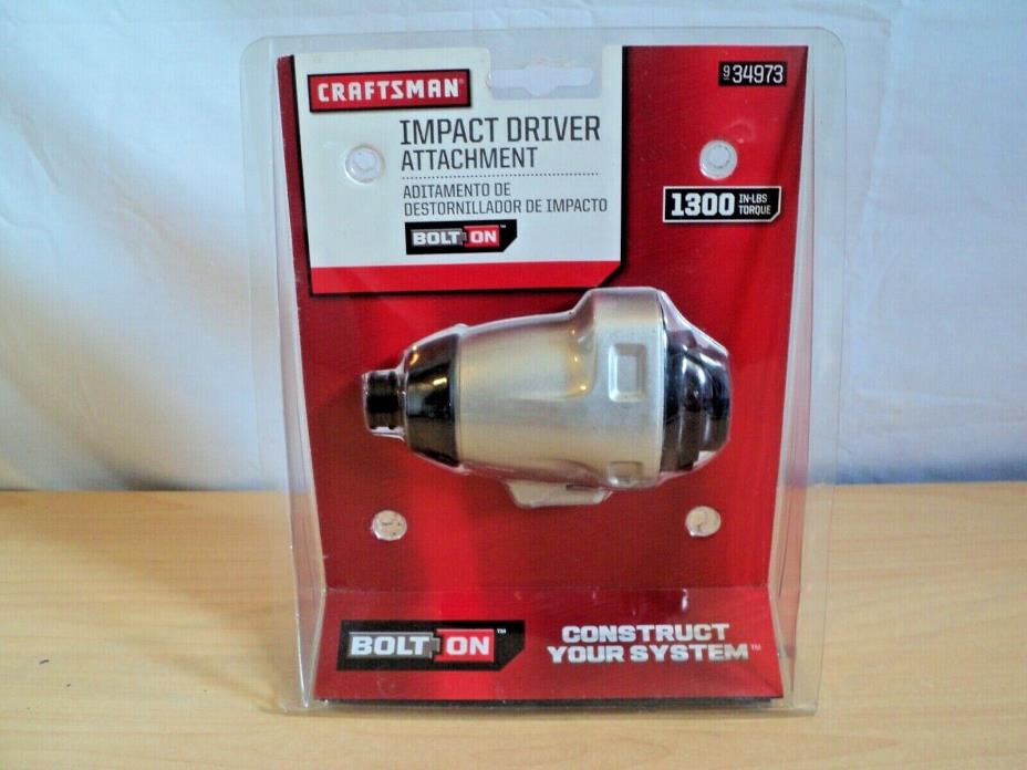 Craftsman Bolt-On Impact Driver Attachment 934973 New