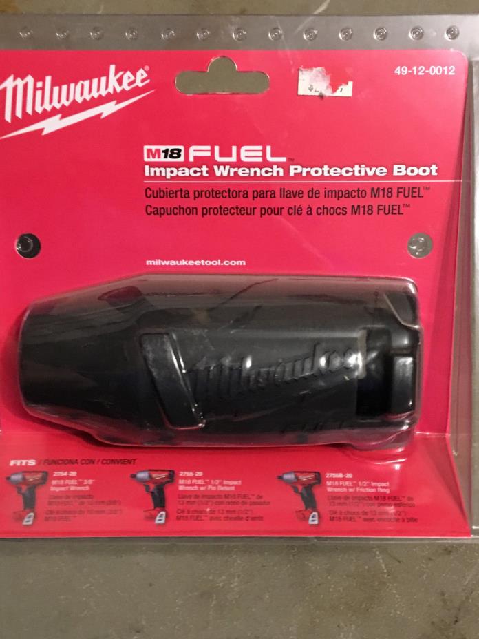 MILWAUKEE M18 Fuel Impact Wrench Protective Boot NIB 49-12-0012 MILWAUKEE TOOL