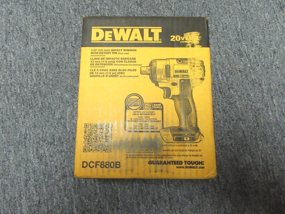 Dewalt DCF880B 20V Cordless Battery 1/2