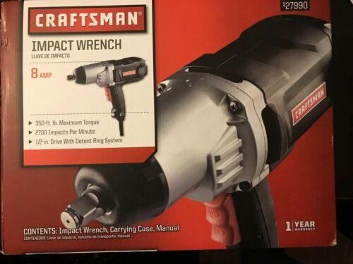 Craftsman Impact Drill Driver 8 Amp Heavy Duty Impact Wrench Power Tool - NEW