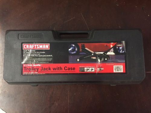 Craftsman 2 1/4 Ton Trolley Jack with Case