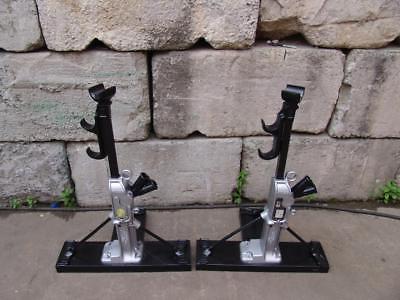 SIMPLEX ALUMINUM JACK ROLL REEL RAILDOAD STANDS MODEL A1029 20 TON #3