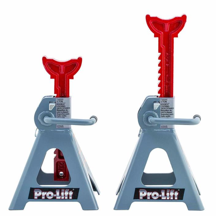 Pro-LifT T-6903D Double Pin Jack Stands-3 Ton