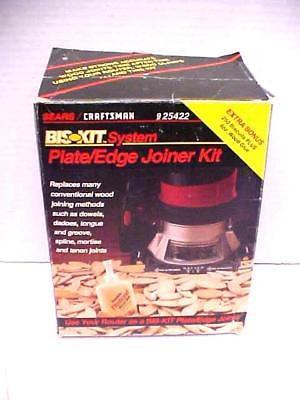 New Old Stock SEARS Bis-Kit Joiner Router Kit Model Number 9.25422