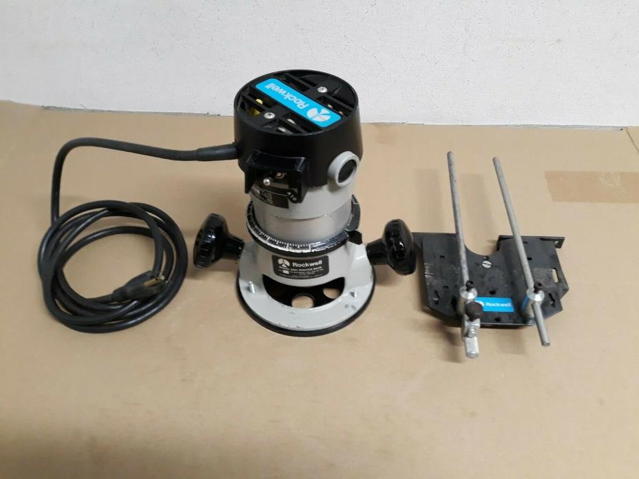 Rockwell Model Router 6302 Heavy Duty Motor With 6301 Router Base