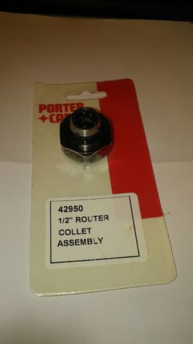 Porter Cable 1/2” Router Collet & Nut for Porter Cable, Black & Decker, Delta