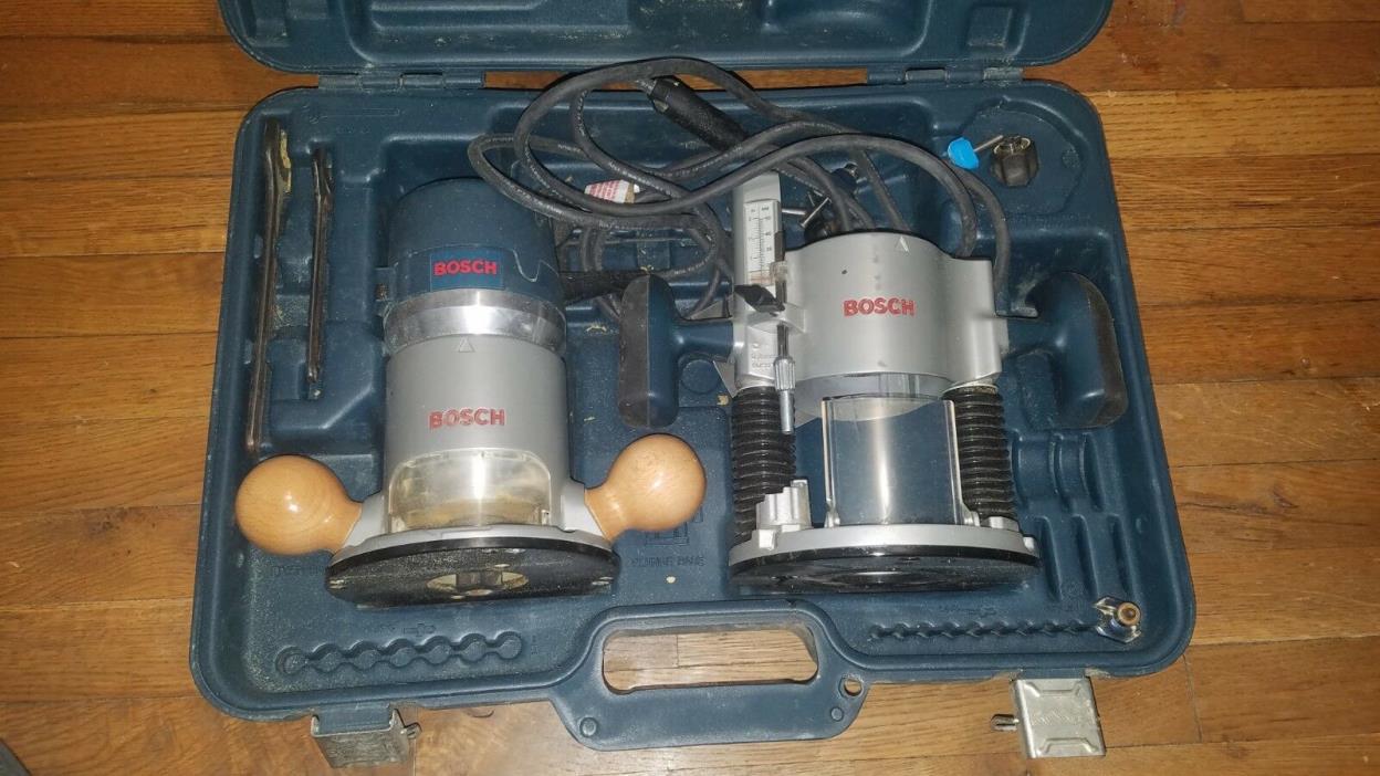 Bosch 1617EVSPK 12-Amp Combination Horsepower Plunge and Speed Router Kit