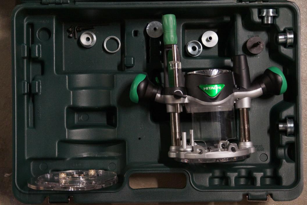 Hitachi Plunge Router Base For M12VC - W/ CASE - NO ROUTER