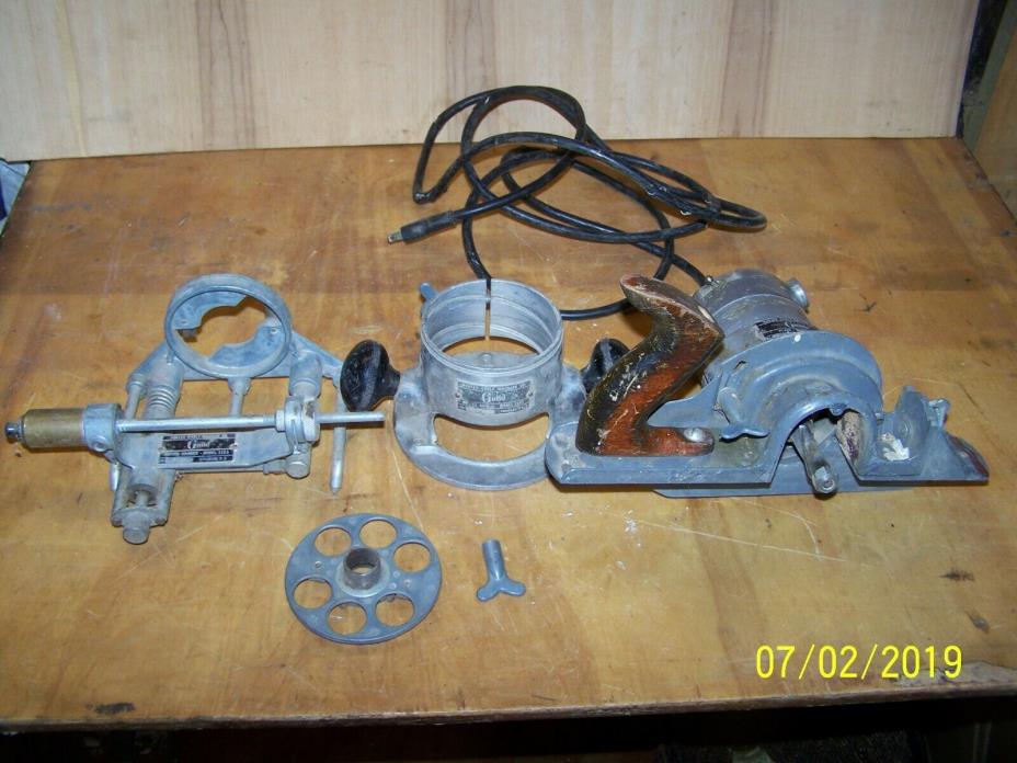 Porter-Cable 1100 Motor, 1101 Base, 1102 Plane, 1103 Cutter Grinder Attachments