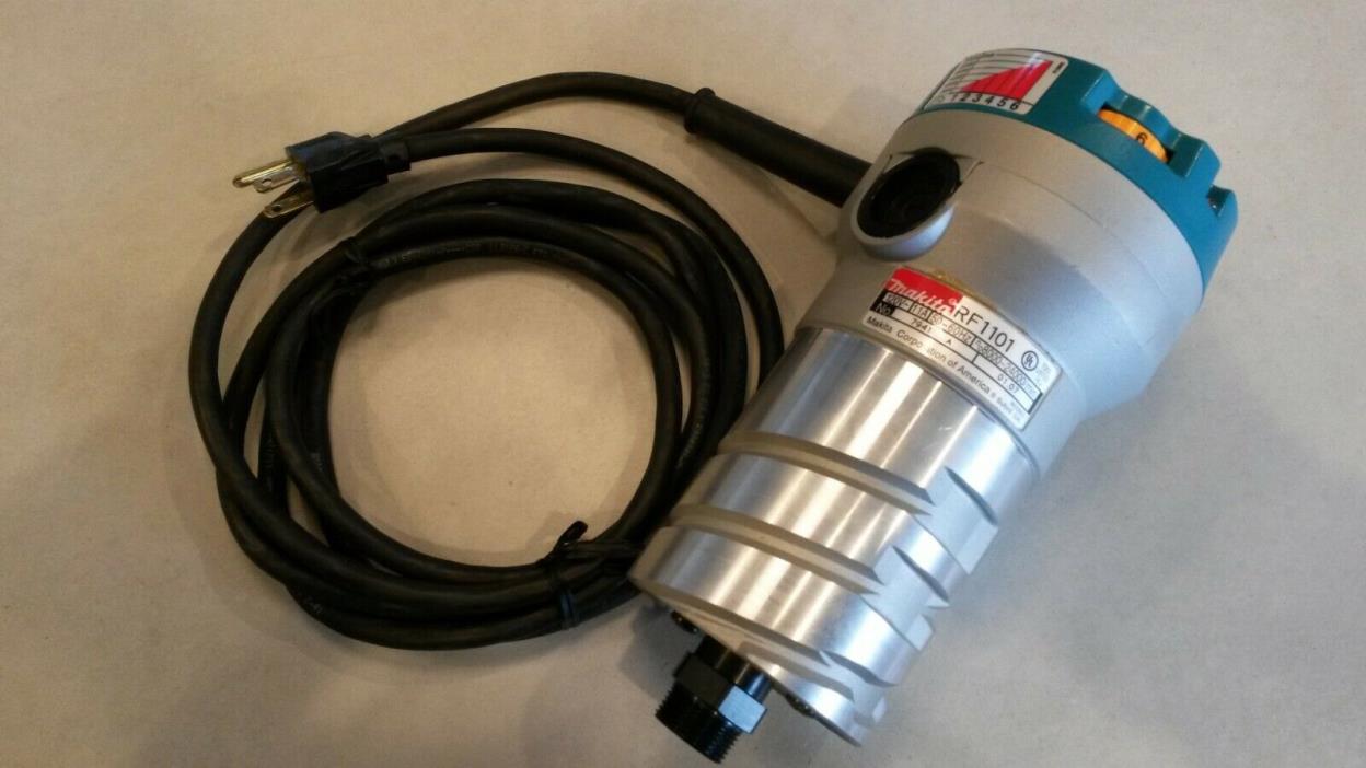 Makita RF1101 Router Motor with Intermittent Speed Control Issue.  NOS.