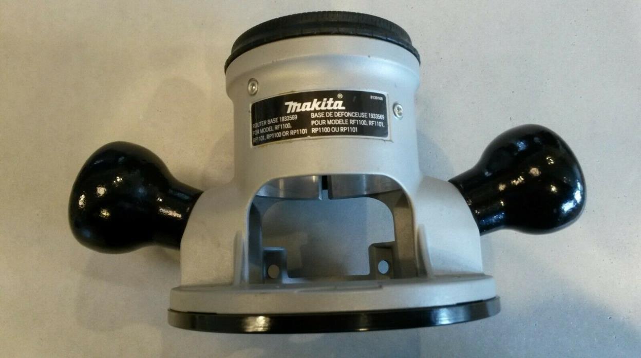 Makita Router RF1100 RF1101 Series Fixed Base.  P/N 1931038.  New out of kit.