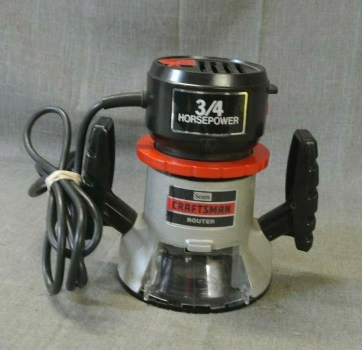 SEARS 315.17310 CRAFTSMAN ROUTER (244518-1 MTN)