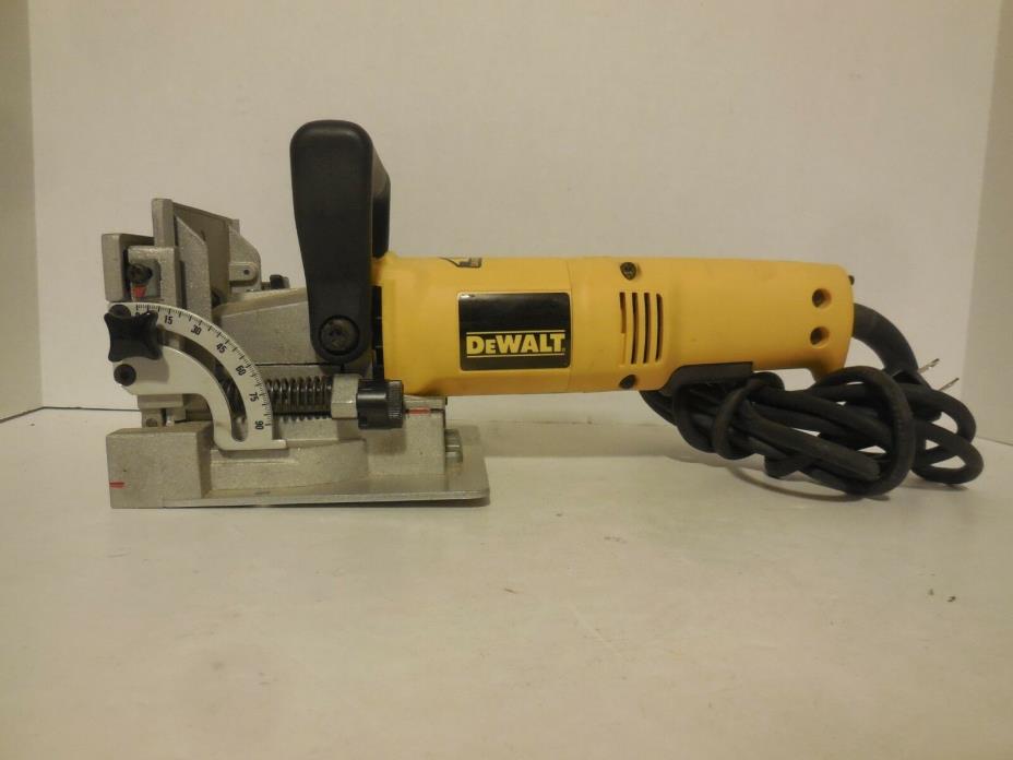 DeWalt 6.5 Amp DW682 Heavy Duty Biscuit Cutter Plate Joiner with Plastic Case
