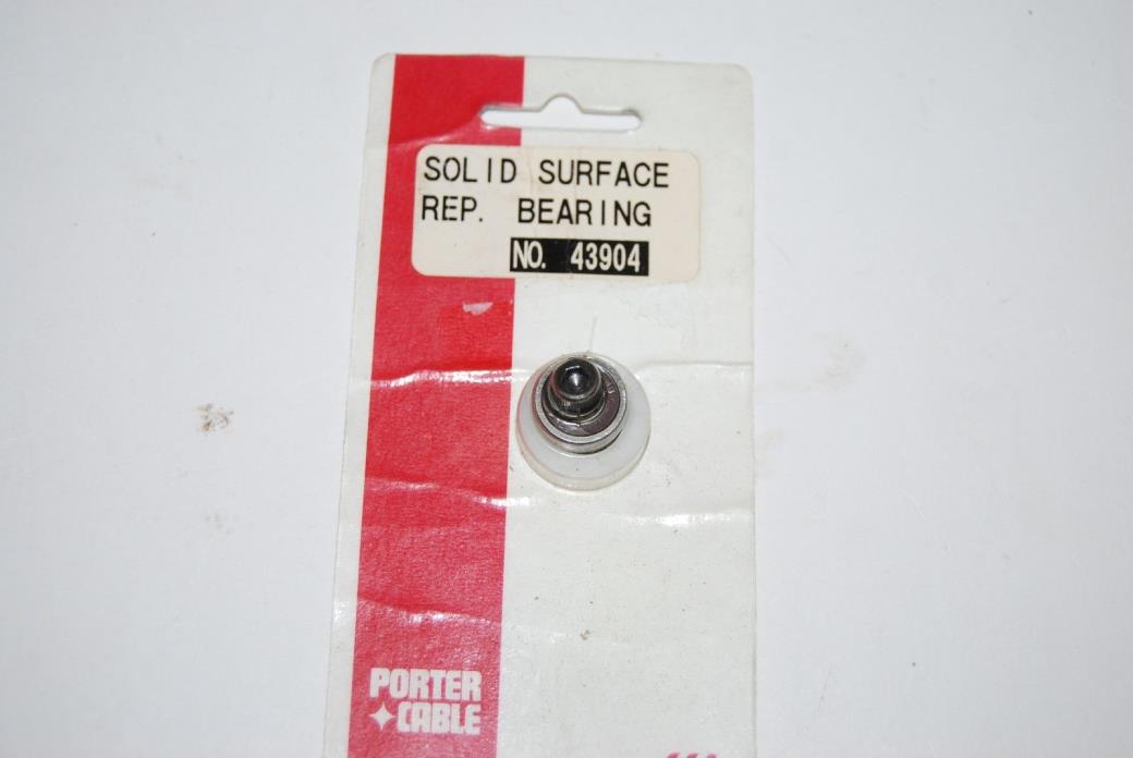 Porter Cable Solid Surface Replacement Bearing 43904 NOS