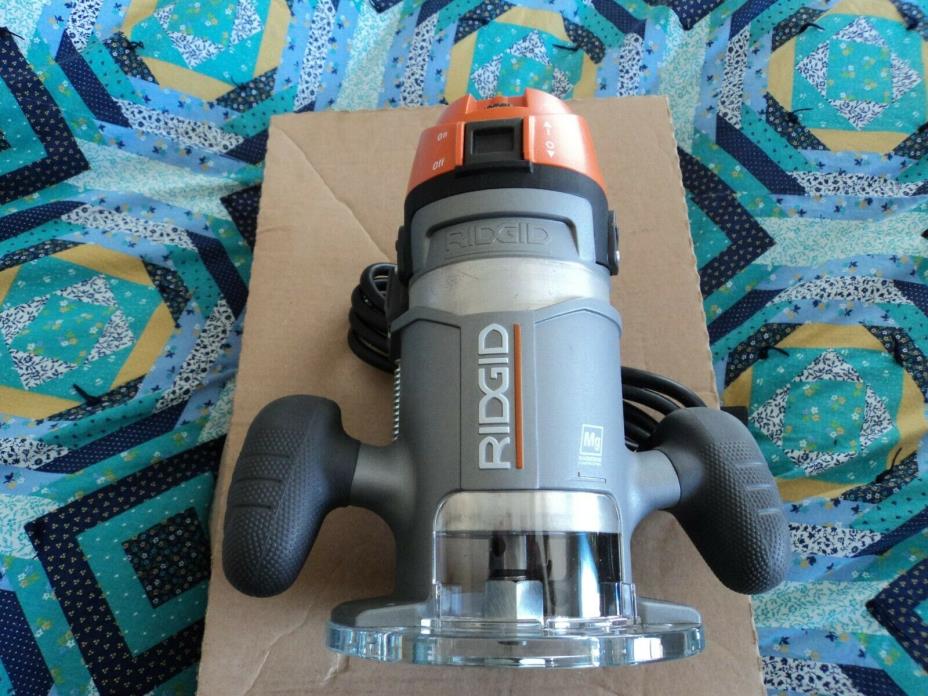 Ridgid 2 hp fixed base router