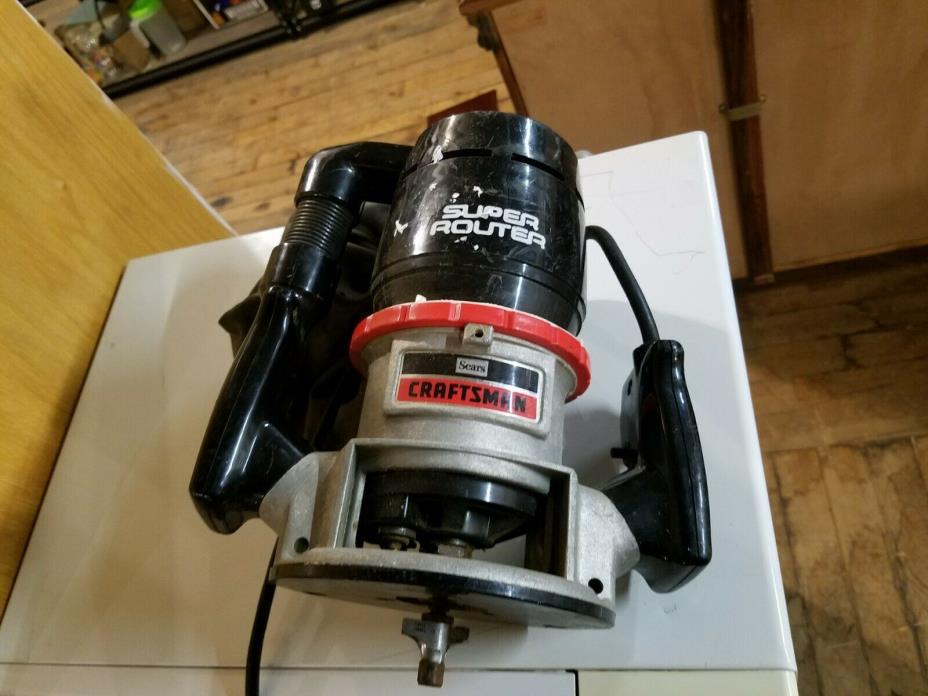 Sears Craftsman Super Router 8 amp 315.17400