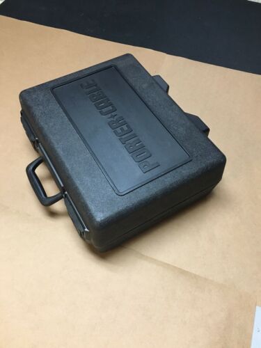 Porter Cable Router Empty Case (Holds Motor, 2 Bases, Wrenches, Bits).