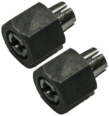 Dewalt 2 Pack Of Genuine OEM Replacement Collets # 326286-01-2PK