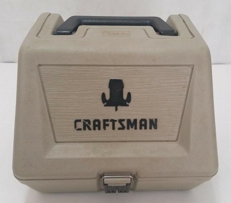 Sears Craftsman Router Case Only - Fits Older Models With 6 Inch Base Plate