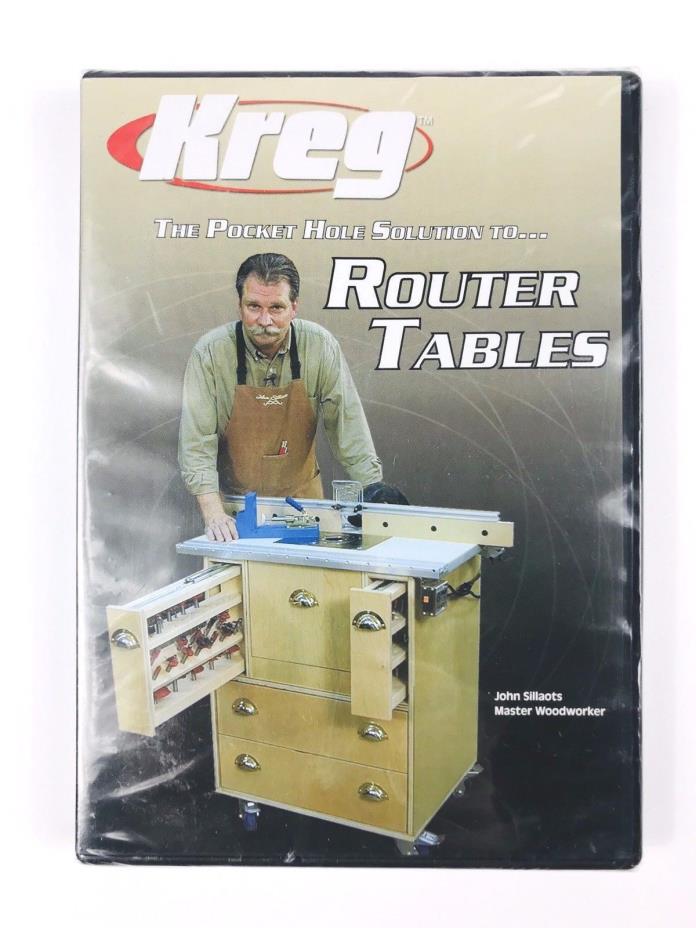 DVD Pocket Hole Solution To Building Router Tables John Sillaots Woodworker Kreg