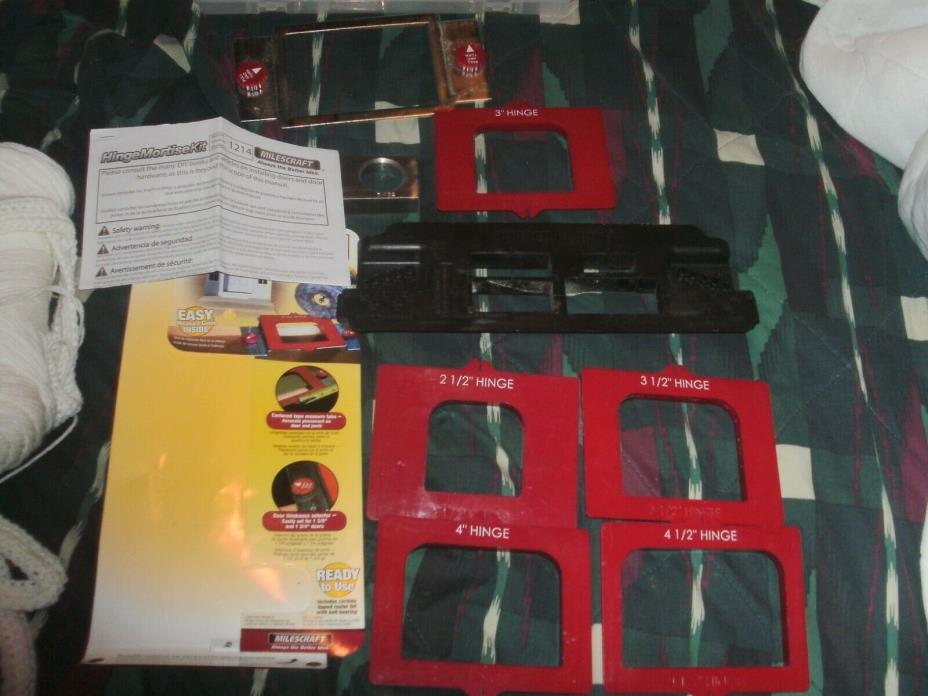 milescraft door hinge mortising kit