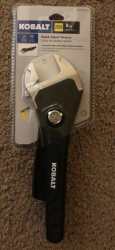 Kobalt Quick Rapid Adjust Adjustable Wrench Fast Strong Easy Trigger Squeeze