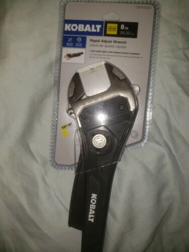 Kobalt Quick Rapid Adjust Adjustable Wrench Fast Strong Easy Trigger Squeeze