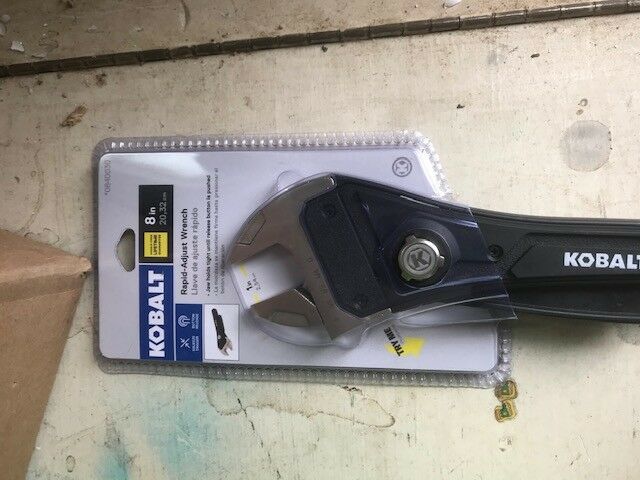 Kobalt Rapid Adjustable Wrench LW200008-012017 just one is for sale