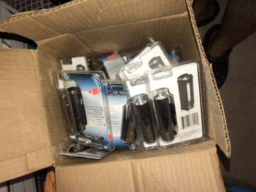 LOT OF 60 LED FLASHLIGHT - POCKET KEYCHAIN LIGHTS - GREAT FOR RETAIL SEALED NEW