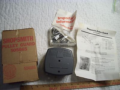 Shopsmith Pulley Guard NOS In Box # 505665 from  Mark V Woodworking Machine