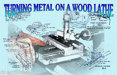 Article with drawing to TURNING METAL ON A WOOD LATHE