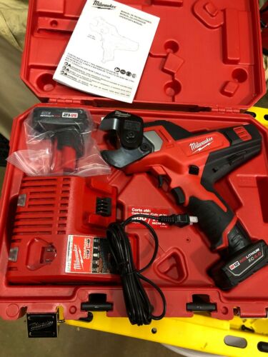 Milwaukee 2472-21XC M12 600 MCM Cable Cutter Kit 12V Li-Ion New