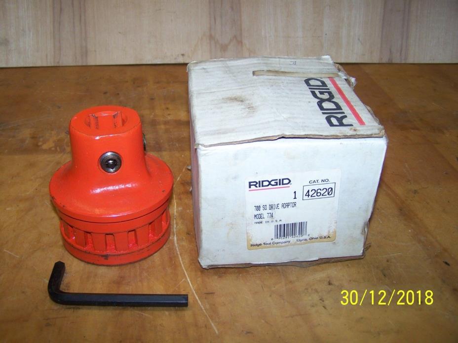 Ridgid 774 15/16 in. Square Drive Adapter for RIDGID 700 Power Drive 42620 NEW