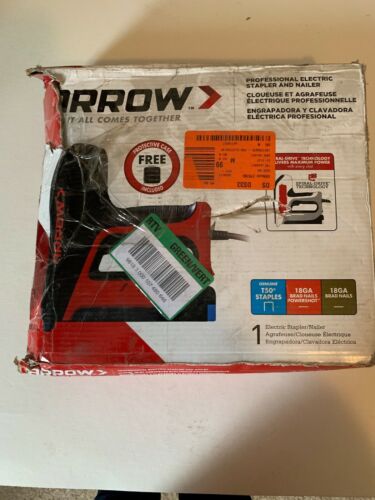 Arrow Fastener 6 in. Electric Stapler and Brad Nailer T50AC-R