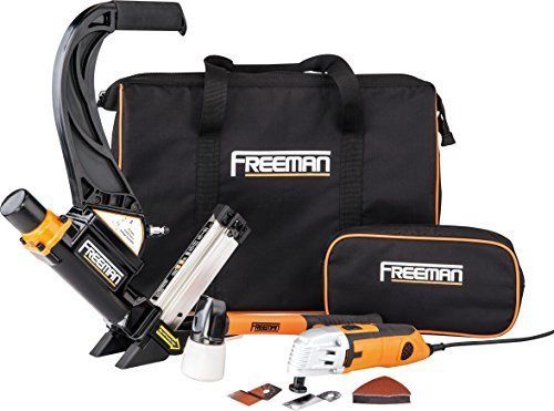 Freeman P50MTCK Flooring Nailer Kit with Oscillating Tool