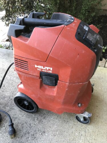 Hilti VC 40-UE Wet and Dry Dust Extractor Vacuum 120 Volt 9 amp Great Price !!