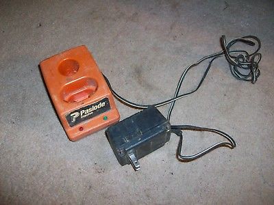 Paslode Impulse Battery Charger Base & 12V Transformer 900476 900477 for Nailers
