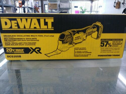 DeWalt DCS355B 20V MAX* XR CORDLESS OSCILLATING MULTI-TOOL (TOOL ONLY)