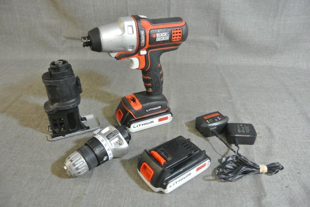 BLACK & DECKER BDCDMT120 MATRIX 20V 3PC, COMBO SET (91913-1 (H)